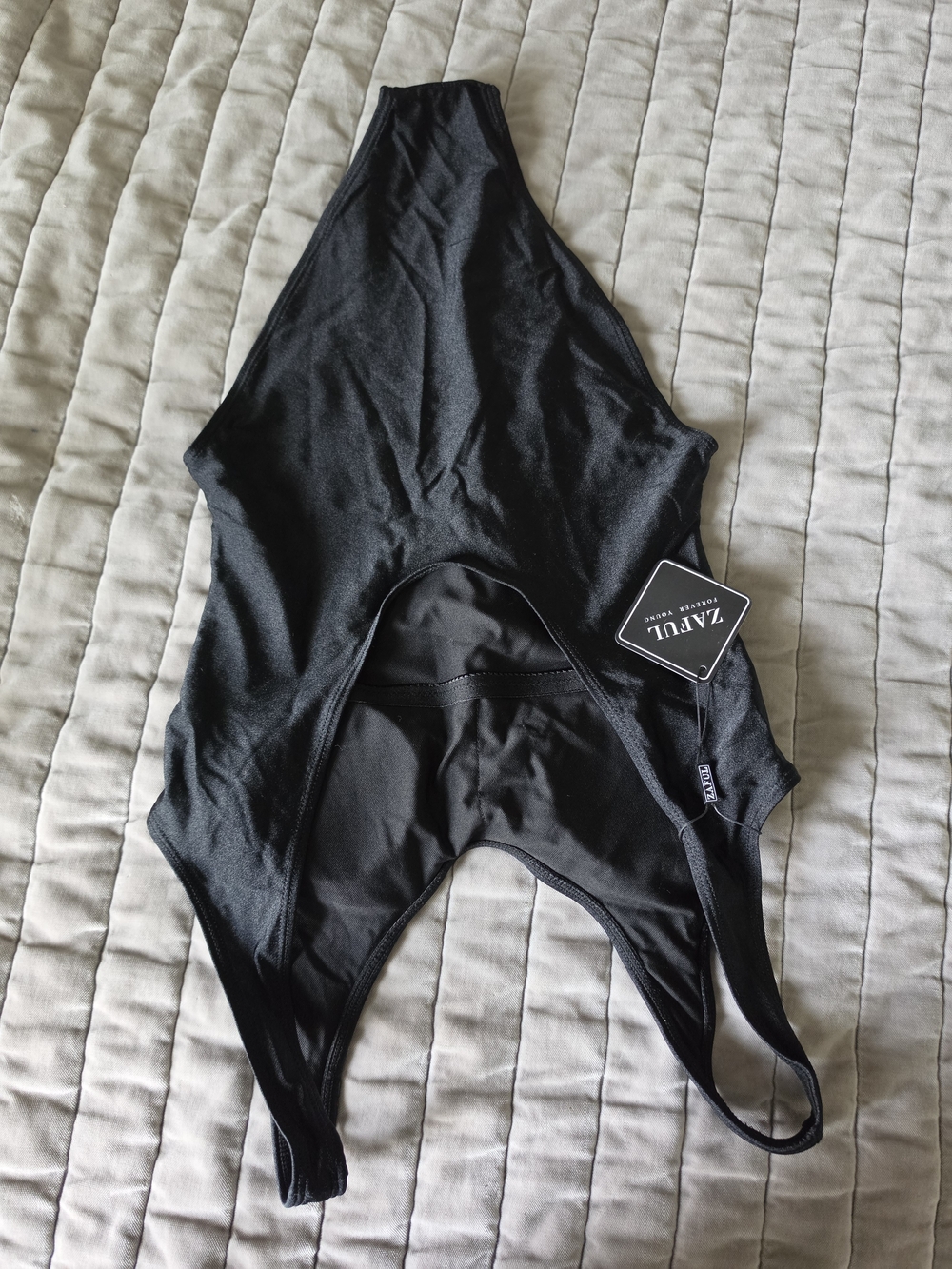 Zaful Black One-Piece Swimsuit